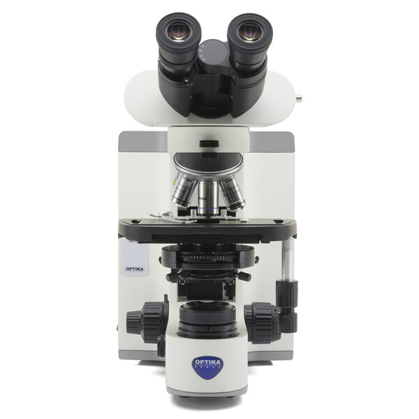 Microscope Optika B-810PH, trino, HF, PH, (DF), infinity, plan, 100-1000x, LED