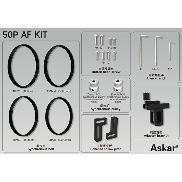 Askar Motoranbaukit für 50P