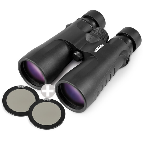 Jumelles Omegon Blackstar 2.0 10x50 + 2 filtres solaires