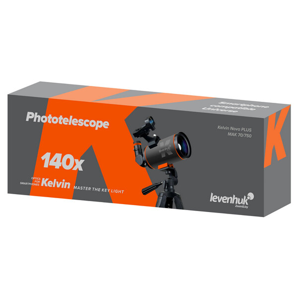 Télescope Maksutov Levenhuk MC 70/750 Kelvin Nova PLUS