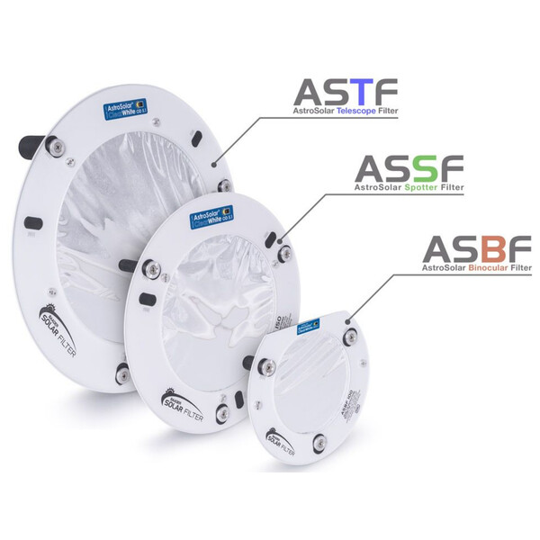 Filtres solaires Baader AstroSolar ClearWhite ASTF 80mm