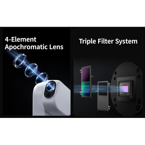 Smart Telescope ZWO AP 50/260 Seestar S50 Pro