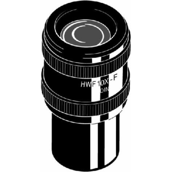 Euromex Oculaire grand champ HWF 10x, avec micromètre