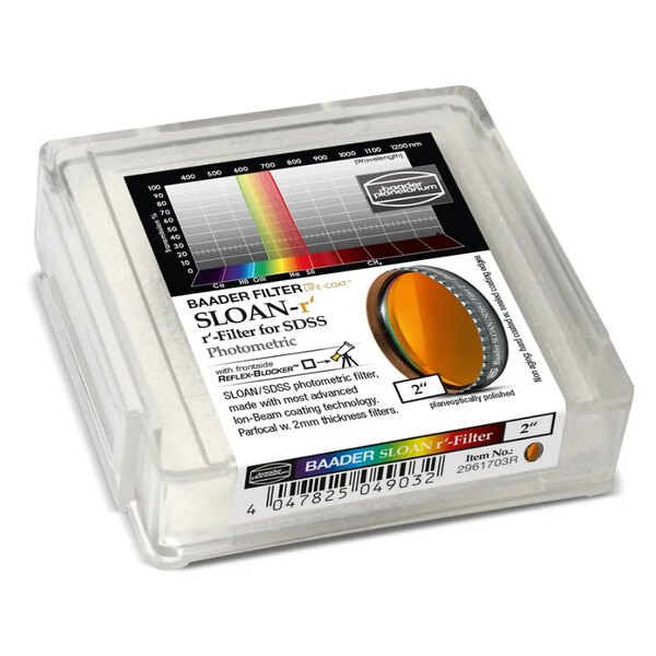 Filtre Baader SLOAN/SDSS r' Photometric 2"