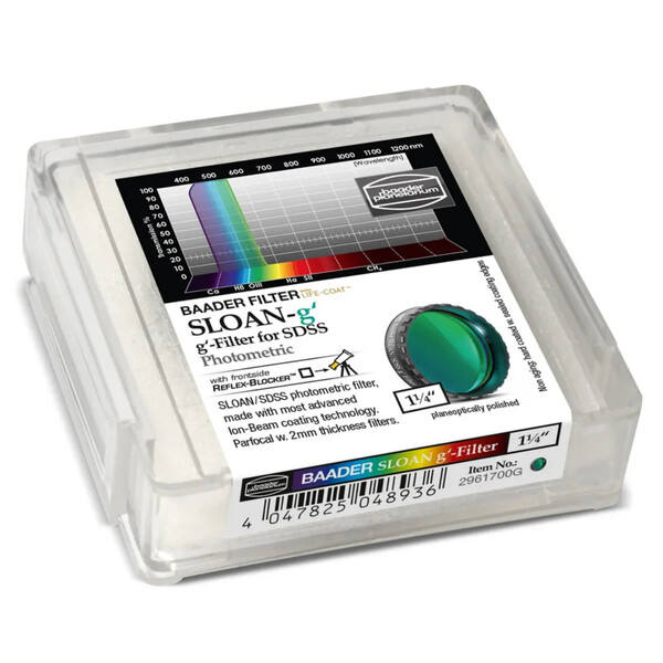 Filtre Baader SLOAN/SDSS g' Photometric 1,25"