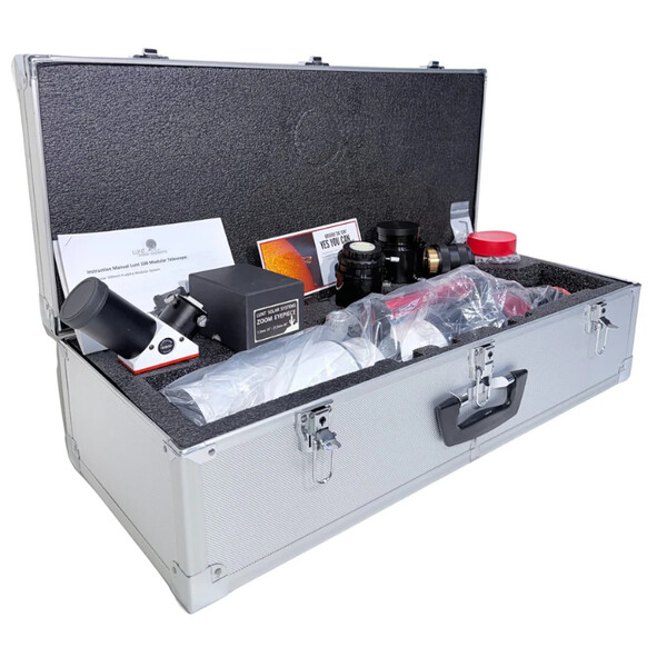 Lunt Solar Systems Télescope solaire ST 100/700 LS100MT Ha / B1800 PT DS Premium PLUS Kit