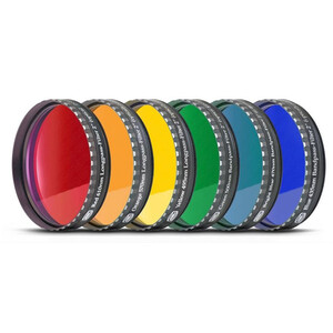 Baader Jeu de filtres d'oculaire 2'' - 6 couleurs (poli miroir plan)