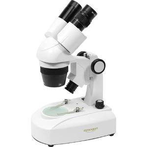 Microscope stéréoscopique Omegon Stereomikroskop StereoView, 80x, LED, Naturforscher-Set Insekten