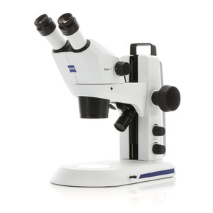 ZEISS Microscope stéréo zoom Stemi 305 trino, K EDU, Greenough, distance de travail 110 mm, 10x/23, 8-40x, spot K LED