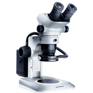 Microscope stéréo zoom Evident Olympus SZ51, pour éclairage annulaire, bino
