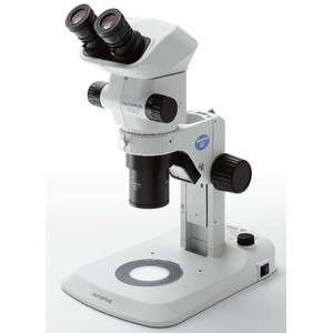 Microscope stéréo zoom Evident Olympus SZX7, bino, 0.8x-5.6x pour éclairage annulaire