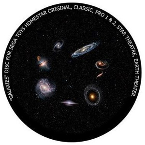 Redmark Disque pour planétarium Homestar Pro Galaxies