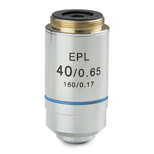 Objectif Euromex IS.7140, 40x/0.65, wd 0,45 mm, EPL, E-plan, S (iScope)