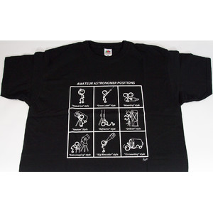 T-Shirt Artesky Amateur Astronomer Positions Size S