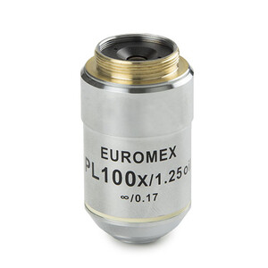 Objectif Euromex AE.3114, S100x/1.25, w.d. 0,18 mm, PL IOS infinity, plan (Oxion)
