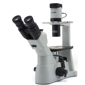 Microscope inversé Optika Mikroskop IM-3, trino, invers, phase, IOS LWD W-PLAN, 100x-400x, EU