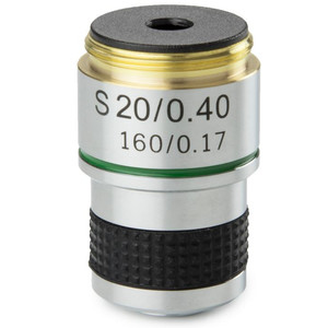 Objectif Euromex 20x/0.40 achro., 35 mm parafocal, MB.7020 (MicroBlue)