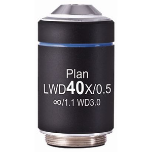 Objectif Motic LWD PL, CCIS, plan, achro, 40x/0.5, w.d.3.0mm (AE2000)