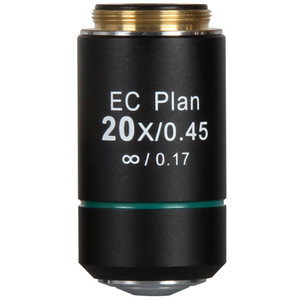 Objectif Motic EC PL, CCIS plan achromat, 20x/0.45, w.d. 0.9mm