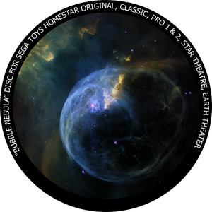 Redmark Diapositive pour le planétarium Sega Homestar - nébuleuse de la Bulle