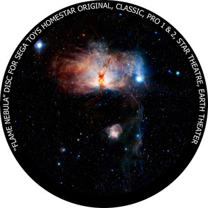 Redmark Diapositive pour le planétarium Sega Homestar - Nébuleuse de la Flamme