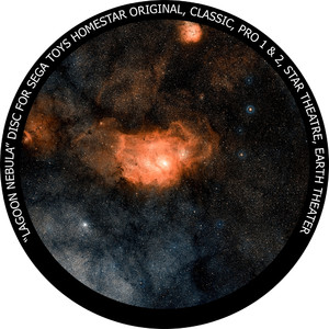Redmark Diapositive pour le planétarium Sega Homestar - nébuleuse de la Lagune