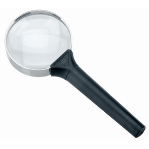 Schweizer Loupe à main Basic-Line CLASSIC, 12D/4x/Ø65mm, biconvexe