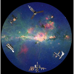 astrial Diapositive pour le Sega Homestar Planetarium Space Exploration