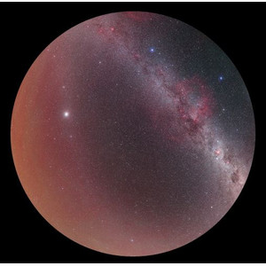 astrial Diapositive pour le Planetarium Sega Homestar Le ciel au-dessus de La Silla Scenic