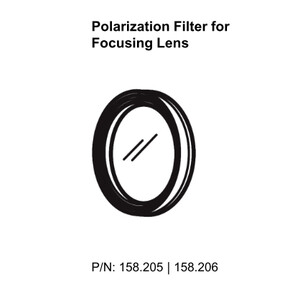 SCHOTT Filtre polarisant pour mise au point additionnelle, rotatif Ø <= 9 mm