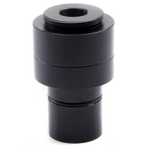 Optika Adaptateur d'appareil photo M-118, 0,75x, f.1/1,8 et capteur 2/3 pouces, tube oculaire, 23, 30, 30,5 mm, C-Mount
