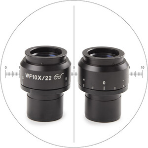 Euromex Oculaires NZ.6010-CM, 10x/22, 1 pièce, (zoom Nexius)