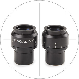Euromex Oculaires NZ.6010-C, 10x/22 , 1pc, (zoom Nexius)