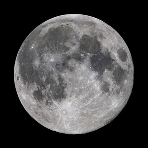 Affiche Oklop Pleine lune 50 cm x 70 cm