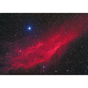 Affiche Oklop Nébuleuse de Californie NGC 1499 75 cm x 50 cm