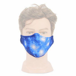 Masketo Masque facial blanc avec motif astronomique "Pléiades" 1 pièce