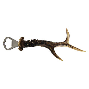 AKAH Ouvre-bouteille en bois de cerf, 25 cm