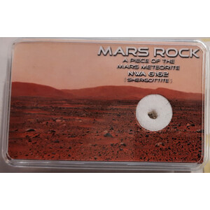 SR-Meteorites Véritable météorite martienne NWA 6162 0,007 - 0,014 gramme