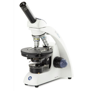 Microscope Euromex BioBlue, BB.4240-P-DLED, mono, pol, DIN, semi-plan, 40x-600x, 10x/18, LED, 1 W, battery rechargeable