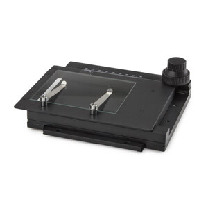 Euromex Platine à chariot croisé X/Y avec platine porte-objet et plaque de verre translucide pour NexiusZoom