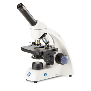Microscope Euromex MB.1651, mono, DIN 160, achro, 40x-600x, 10x/18, Dl, Akku, LED, 1W