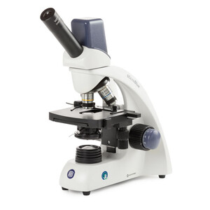 Microscope Euromex MB.1655-1, mono, DIN 160, achro, 40x-600x, 10x/18, Dl, digital, Akku, LED, 1W