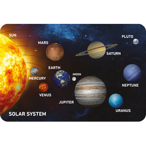 Marko Tapis moelleux Système solaire (100x150cm)
