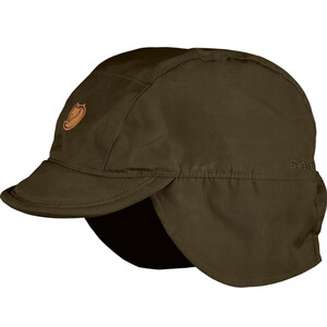 Fjällräven Casquette de terrain Singi, 633 Dark Olive, L