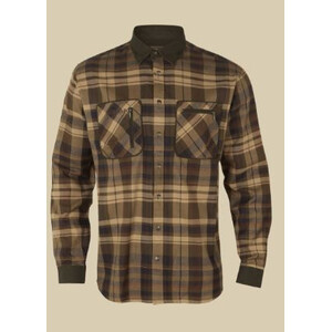 Härkila Chemise Pajala, beige/marron, taille S