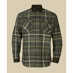 Härkila Chemise Pajala, carreaux olive, taille M