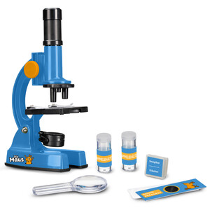 DieMaus Kit de microscopie pour enfants avec mallette