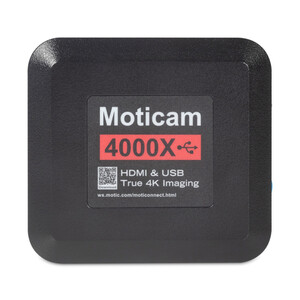 Motic Caméra 4000X, couleur, 8MP, CMOS, 1/2.8, HDMI/USB/Lan/Wifi, 1.45 µm