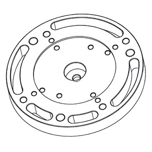 Omegon Adaptateur de montage iOptron pour colonne Pro
