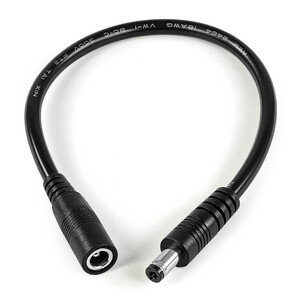 Câble Omegon Adaptateur 5,5-2,5 (femelle, broches) - 5,5-2,1 (mâle)